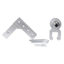 Alu - Adjustable Trailer Drop Hitch With 2" Receiver, 6" Adjustable - Silver