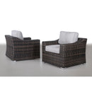 Stylish Sofa Seating Group With Cushions Perfect For Outdoor Gatherings