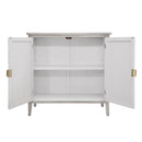 2 Door Cabinet, Suitable For Bedroom - Light Gray
