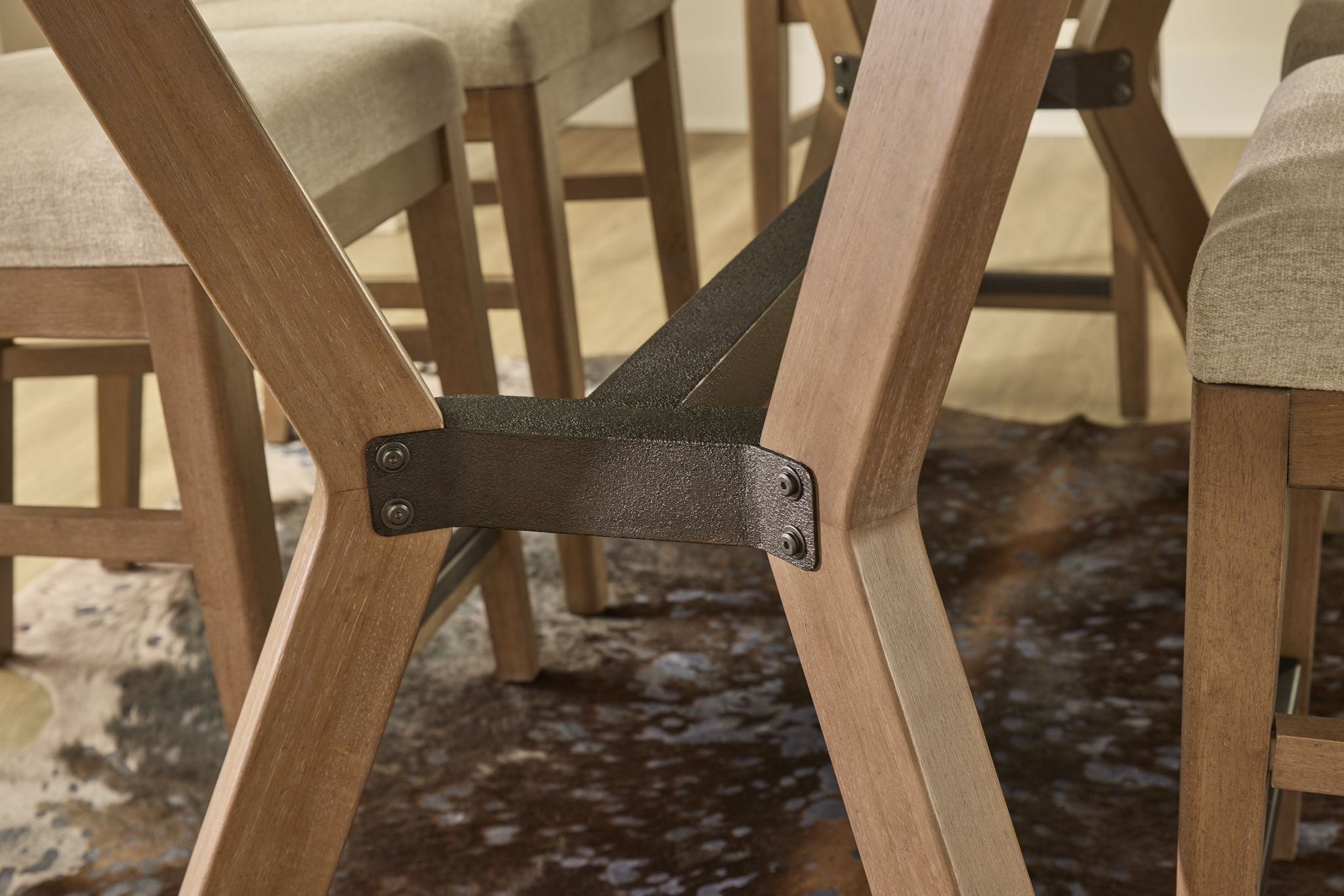 Millwork - Friendship Table - Light Brown
