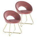 Modern Accent Velvet Lounge Chair