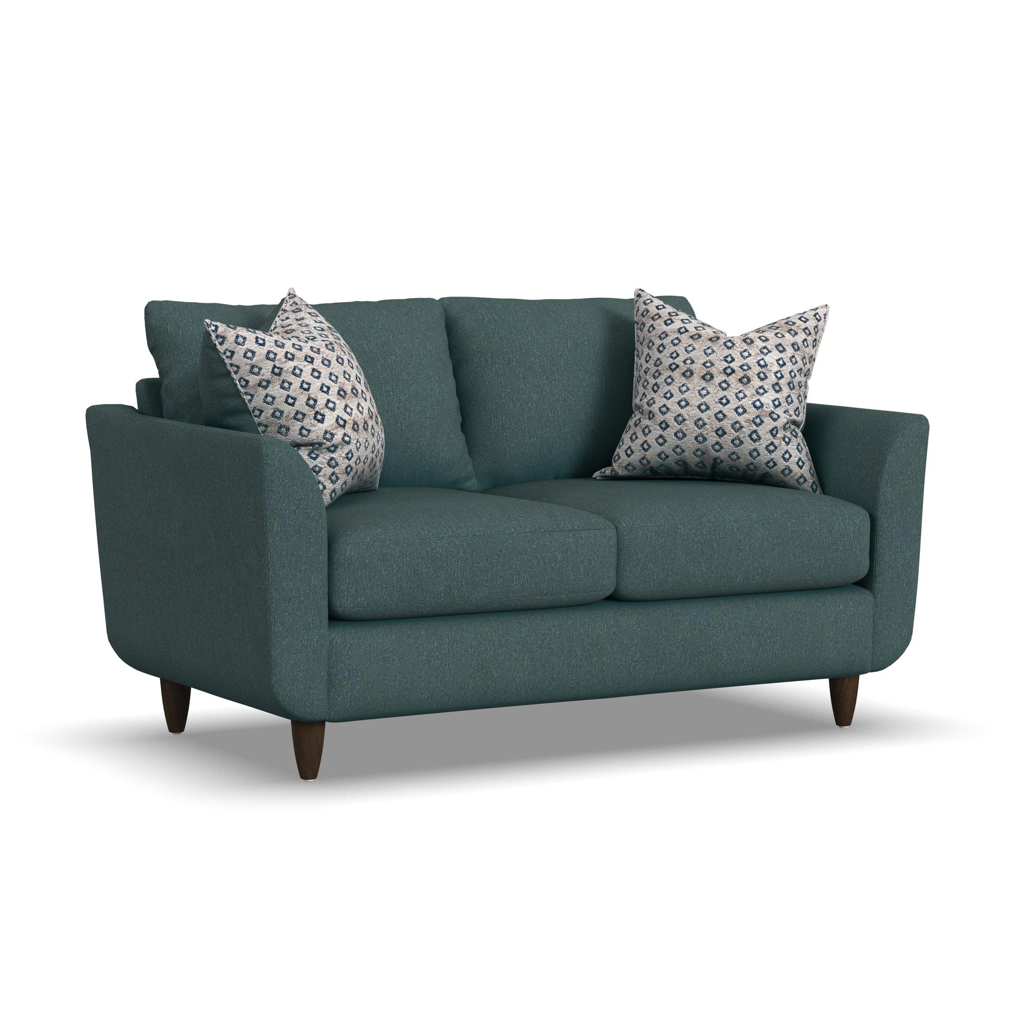 Lewis - Fabric Stationary Loveseat