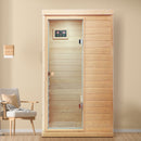 Hemlock Mini 1 Person Far Infrared Door Indoor Sauna Room