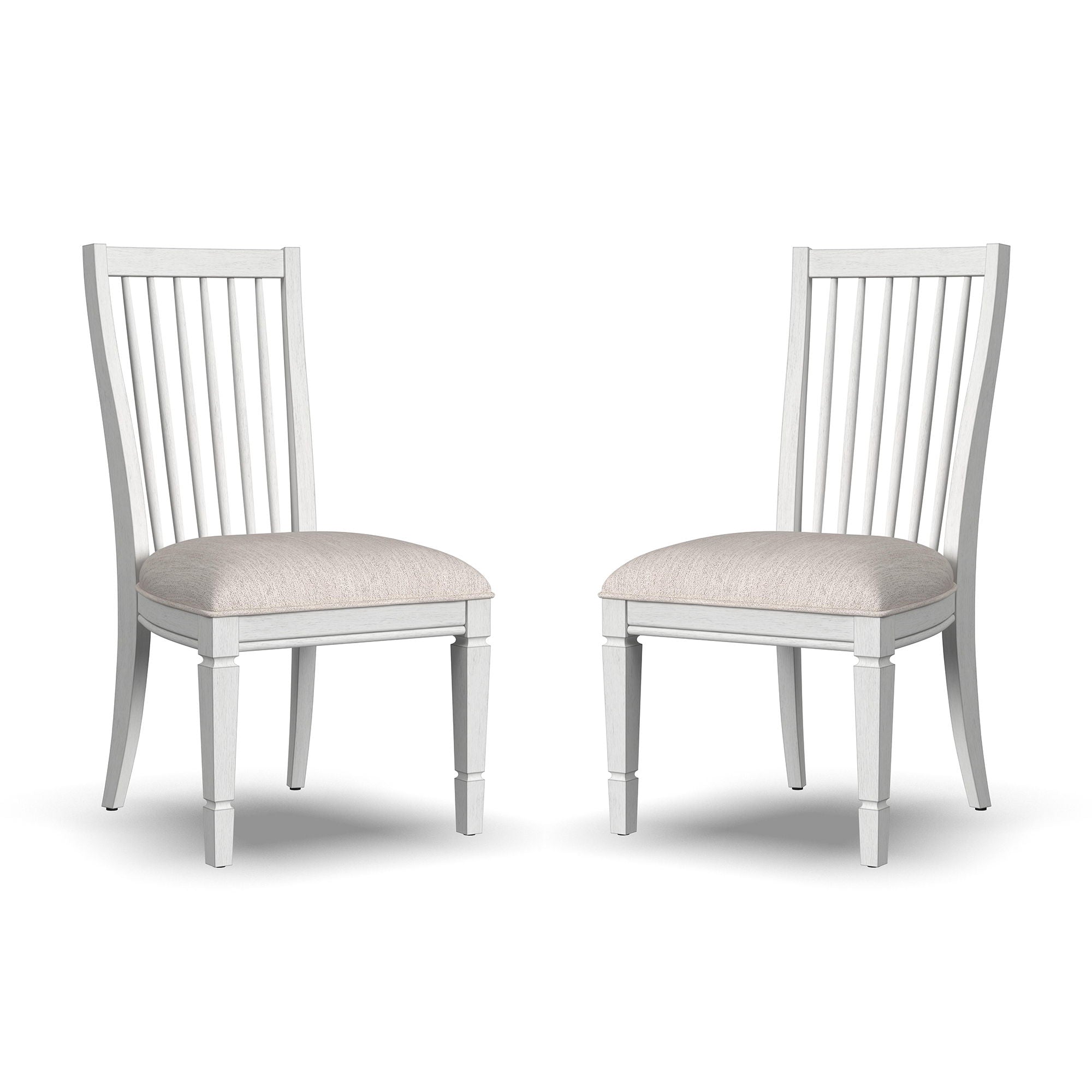 Melody - Upholstered Dining Chair (Set of 2) - White