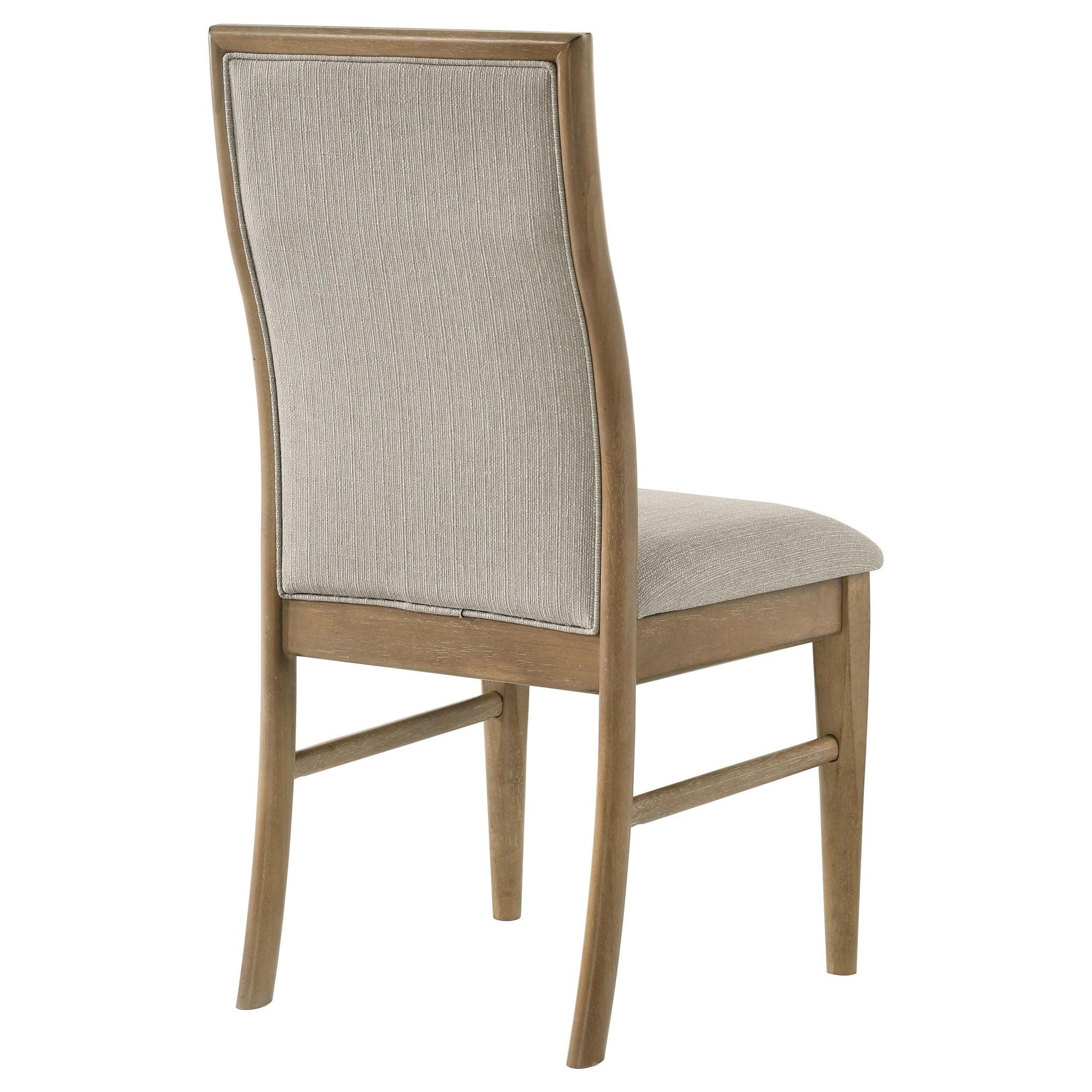 Adina Upholstered Dining Side Chair Barley (Set of 2) - Atlantic Fine Furniture Melbourne FL