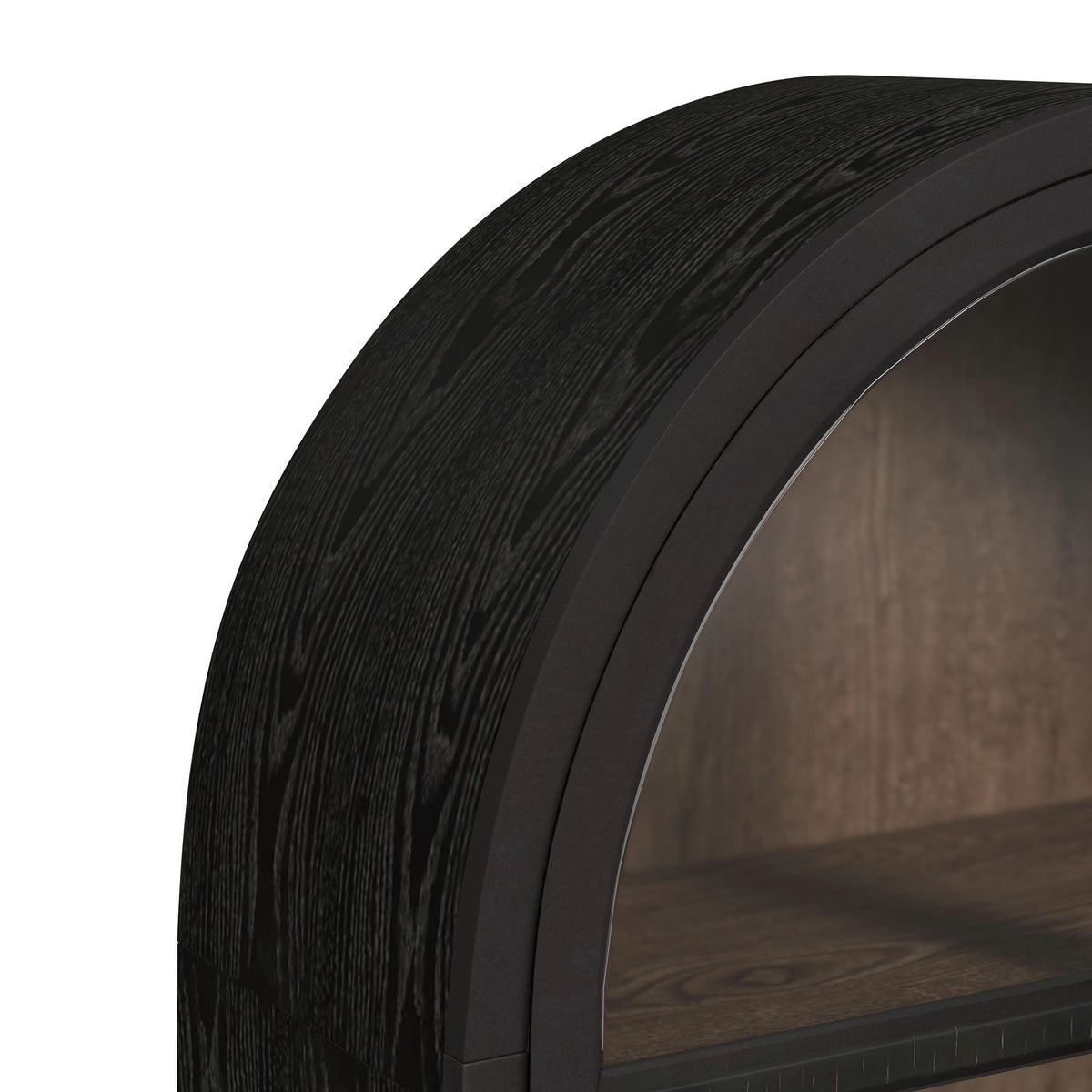 Santiago Bookcase in Espresso Black by Elements International, view 8