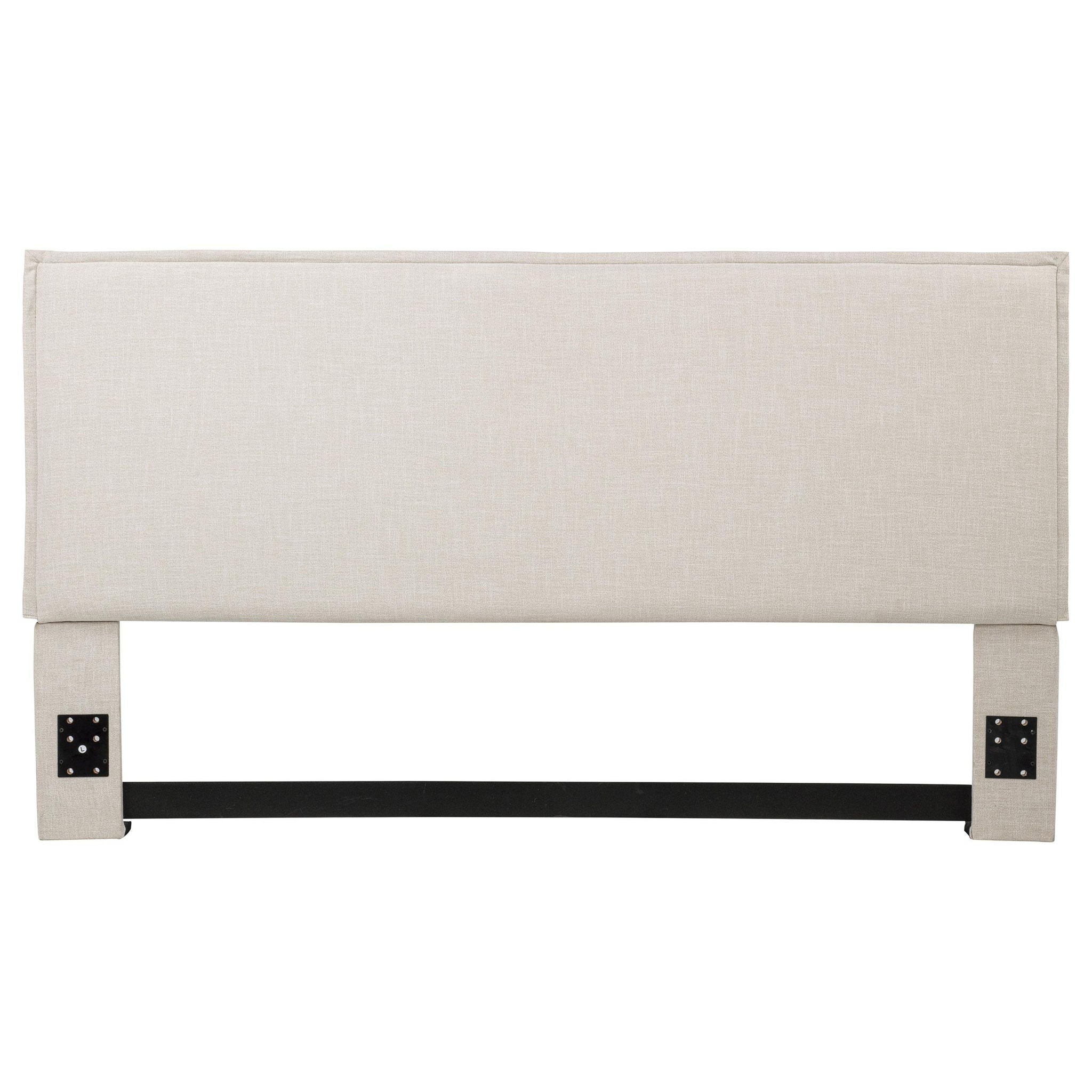 Izzy Upholstered King Panel Headboard Sand