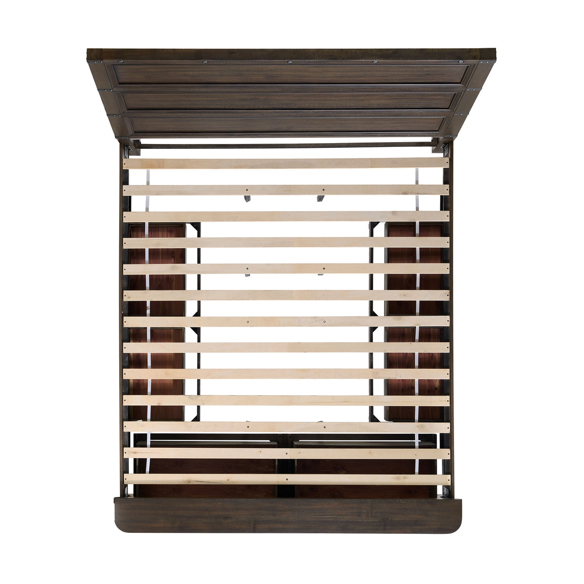 Colorado City Storage Bed in Dark Brown by Elements International, view 9