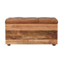 Buffalo - Leather Storage Trunk