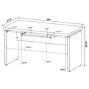 Skylar - Computer Desk With Keyboard Drawer - Cappuccino