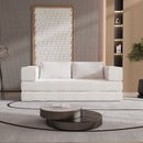 3 Seat Folding Floor Couch & King Size Bed Mattress