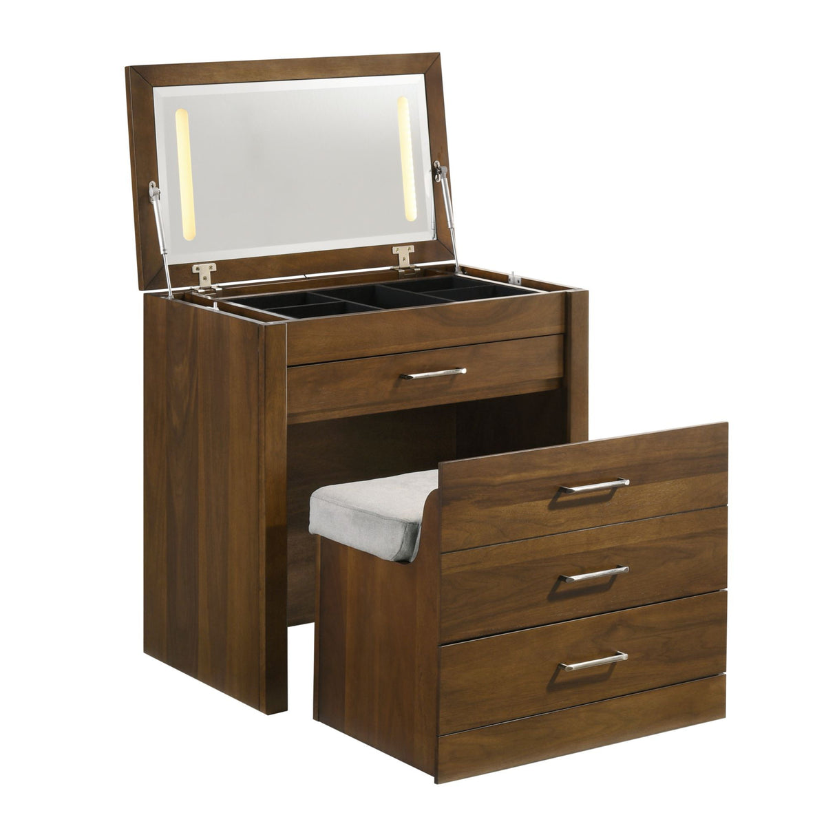 Malibu Dressing Table in Walnut by Elements International