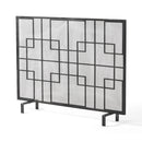 Dorothy - Modern Single Panel Iron Fire Screen