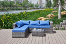 Patio Sofa With Cushions