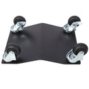 Heavy Duty Steel Vehicle Dollies With Brakes, 2500Lbs Capacity