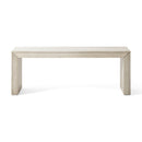Acacia Wood Dining Bench, Farmhouse Style