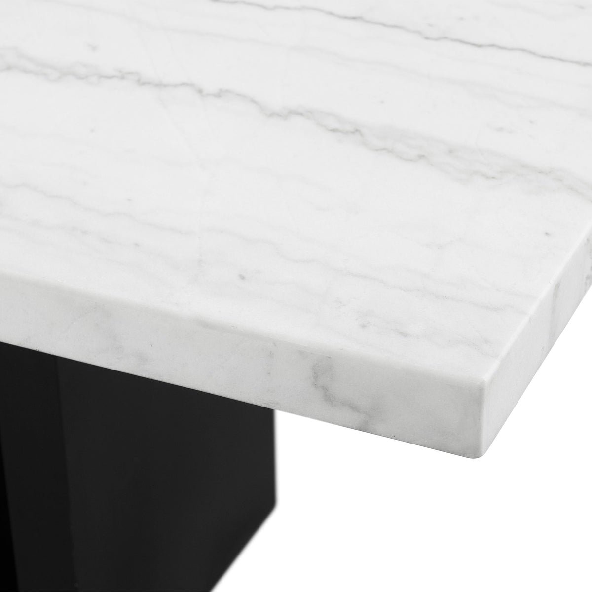 Valentino Dining Table in White by Elements International, view 18