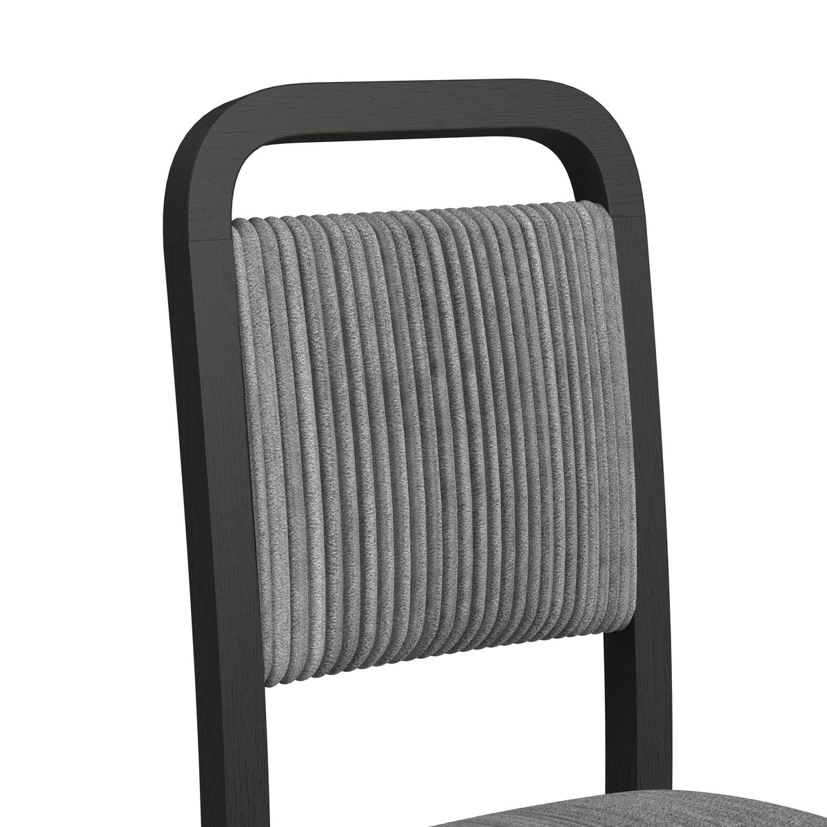 Ridgemont Standard Height Round Dining Set in Black by Elements International, view 23