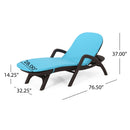 Mikael - Chaise Lounge With Cushion