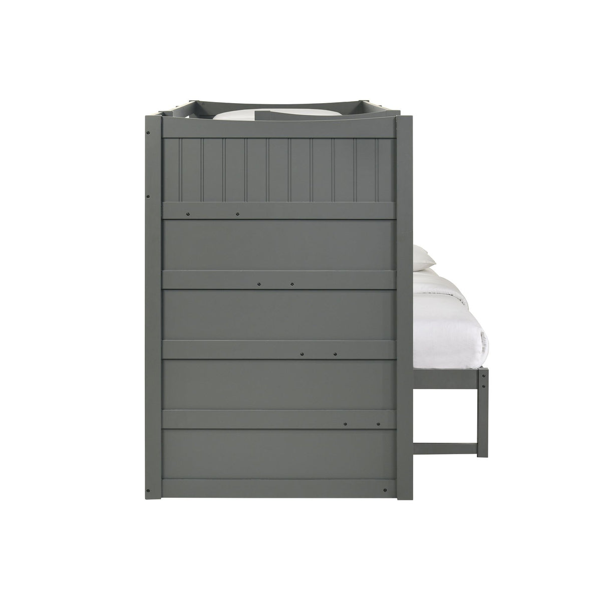 Sami Step Bunk With Left Headboard in Dark Brown by Elements International, view 38