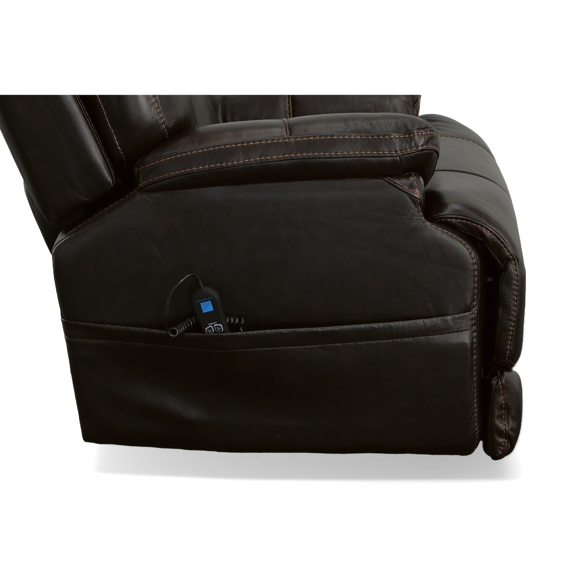 Clive - Power Recliner With Power Headrest & Lumbar - Black