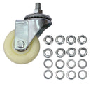 Heavy Duty Car Dolly Set, 6000Lbs Capacity, Metal Construction - Gray