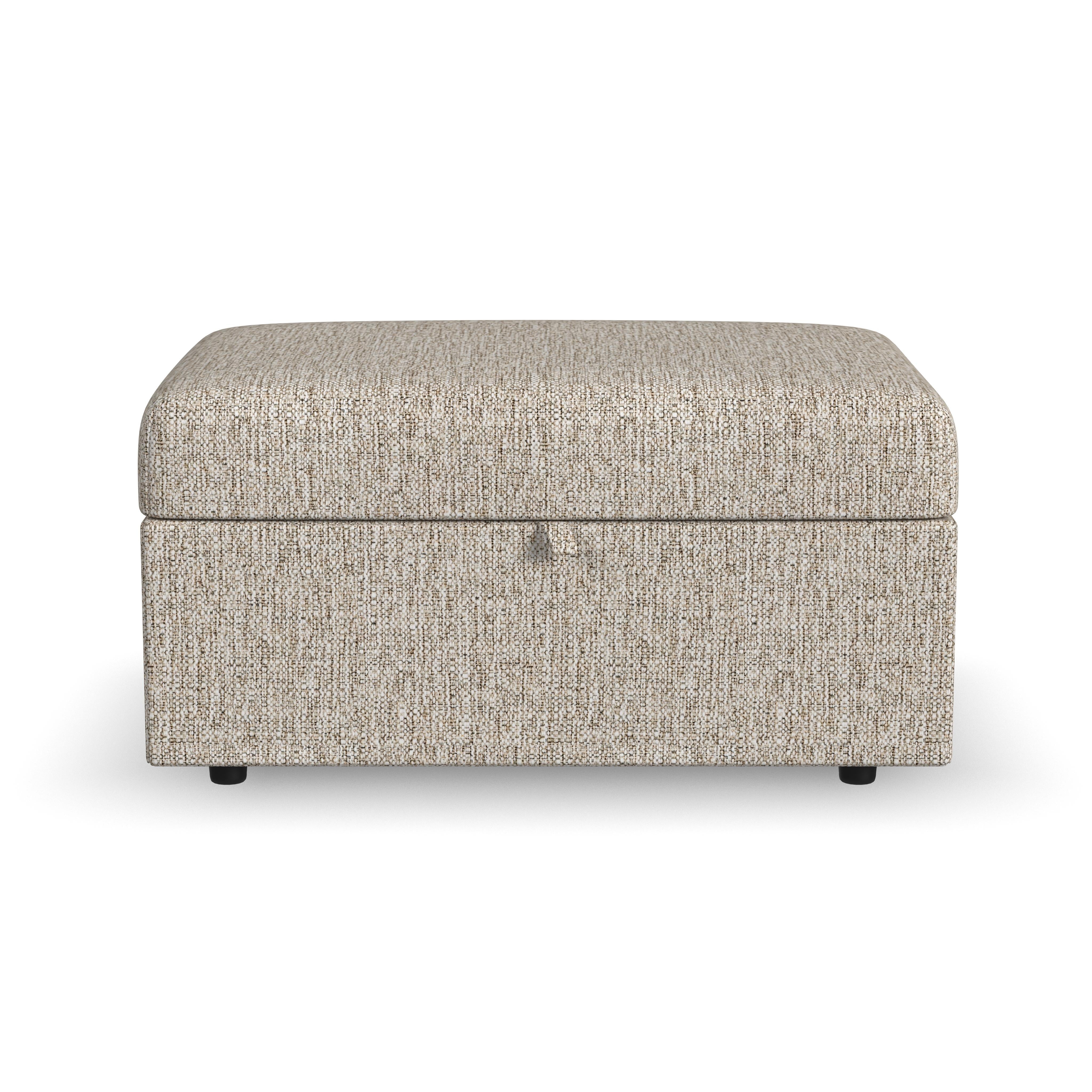 Sky - Storage Ottoman - Light Gray - Atlantic Fine Furniture Inc