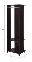 Kolen - Hall Tree - Espresso - Atlantic Fine Furniture Inc