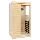 Hemlock Mini 1 Person Far Infrared Door Indoor Sauna Room