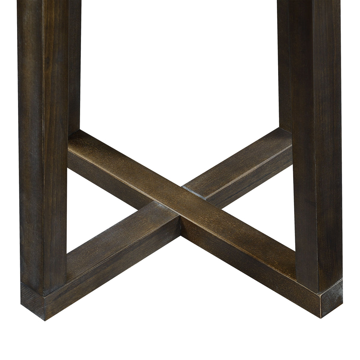 Industrial 3 Piece Occasional Table Set in Brown by Elements International, view 14