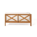 Brava - X Back Corner Bench