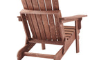 Oversize Outdoor Folding Adirondack Chair, Patio Chair For Garden