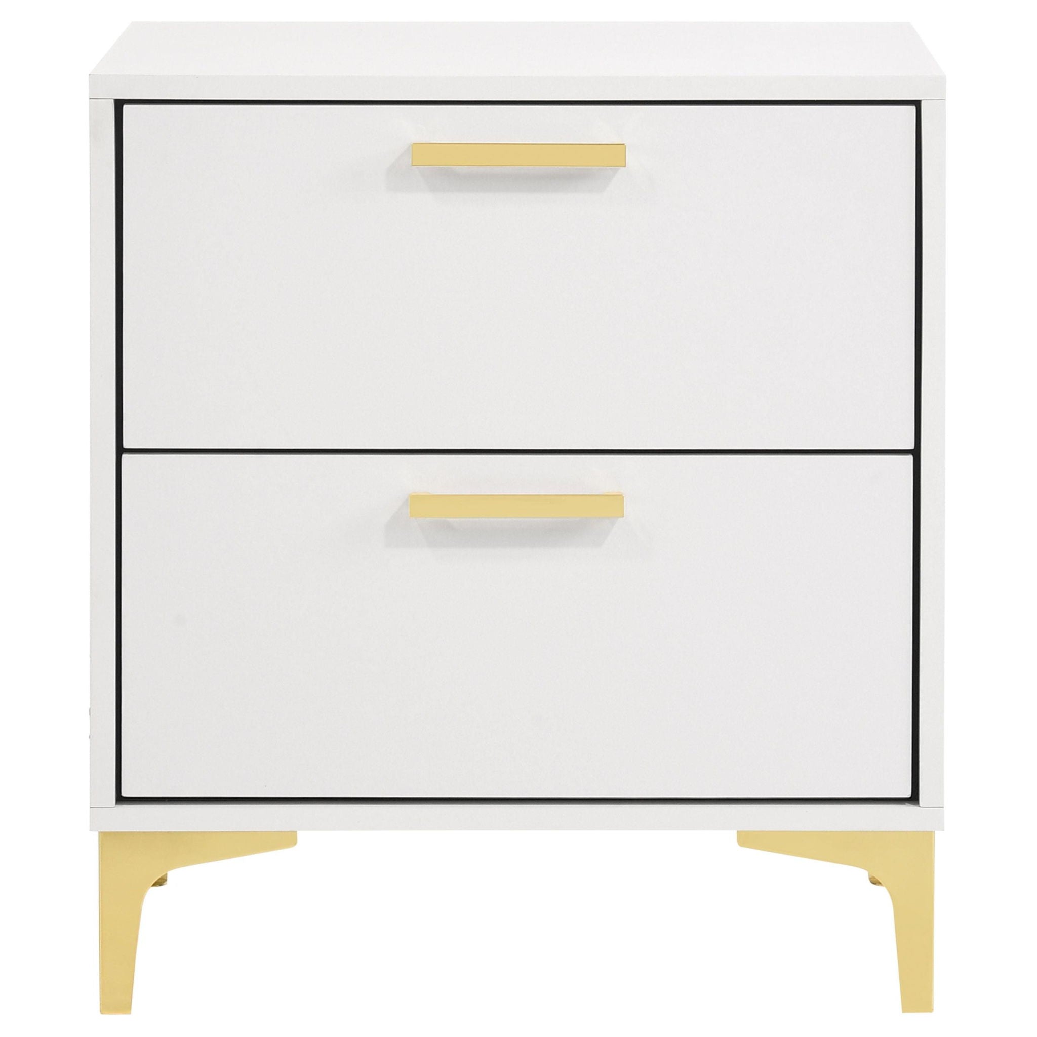 Kendall 2-drawer Nightstand White