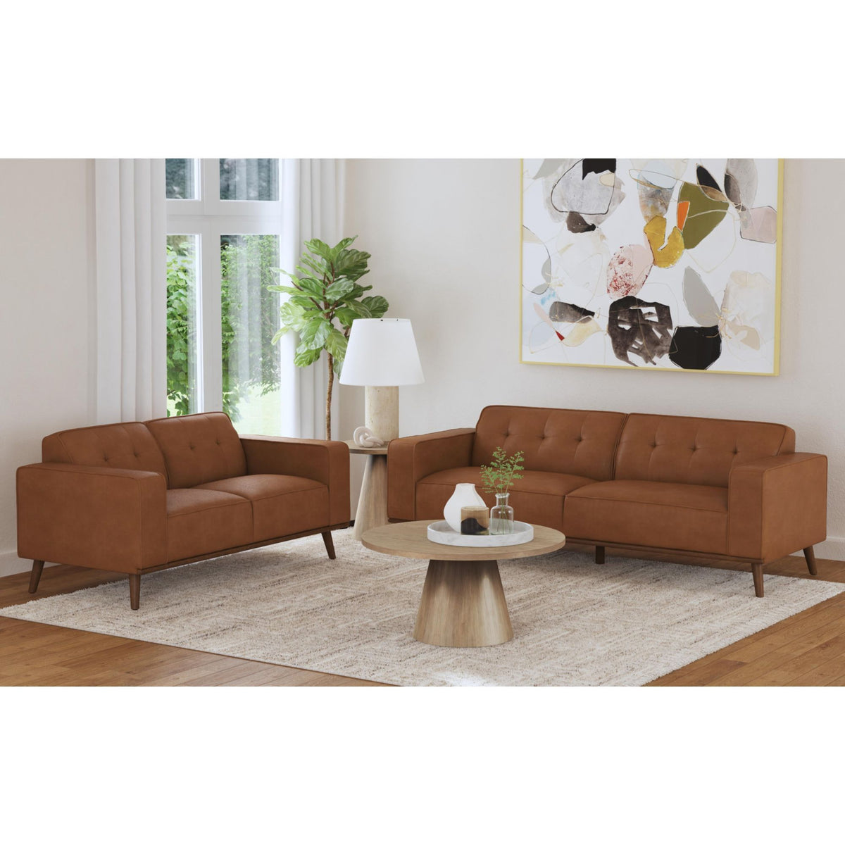 Destiny Sofa With Wood Front in Dark Brown by Elements International, view 12