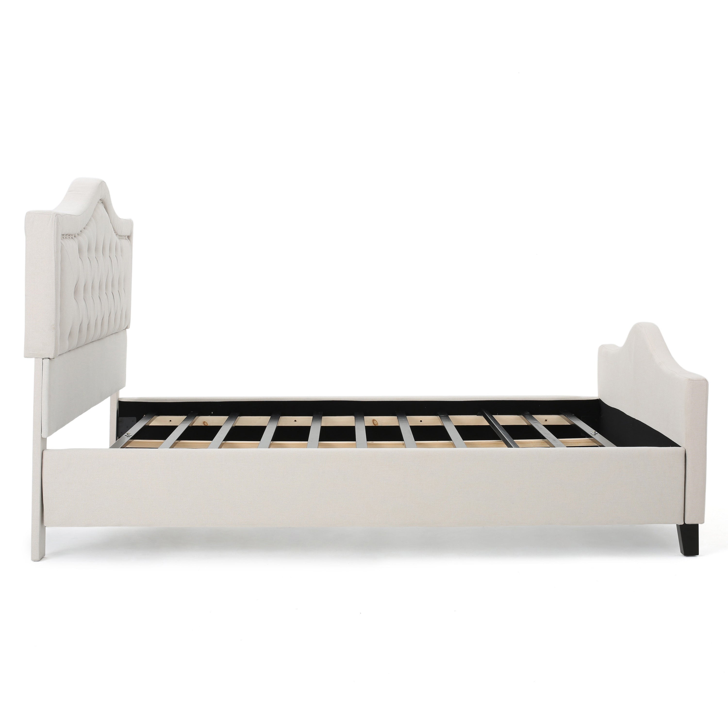 VIRGIL FULLY UPHOLSTERED QUEEN SIZED BED