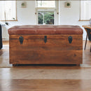 Buffalo - Leather Storage Trunk