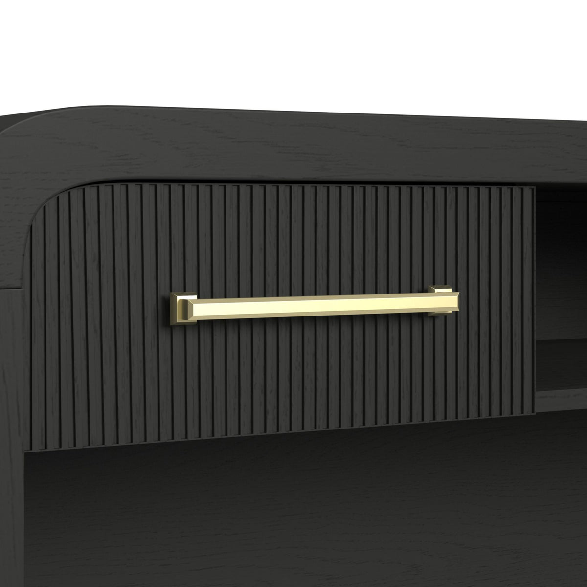 Ridgemont Dressing Table in Black by Elements International, view 20