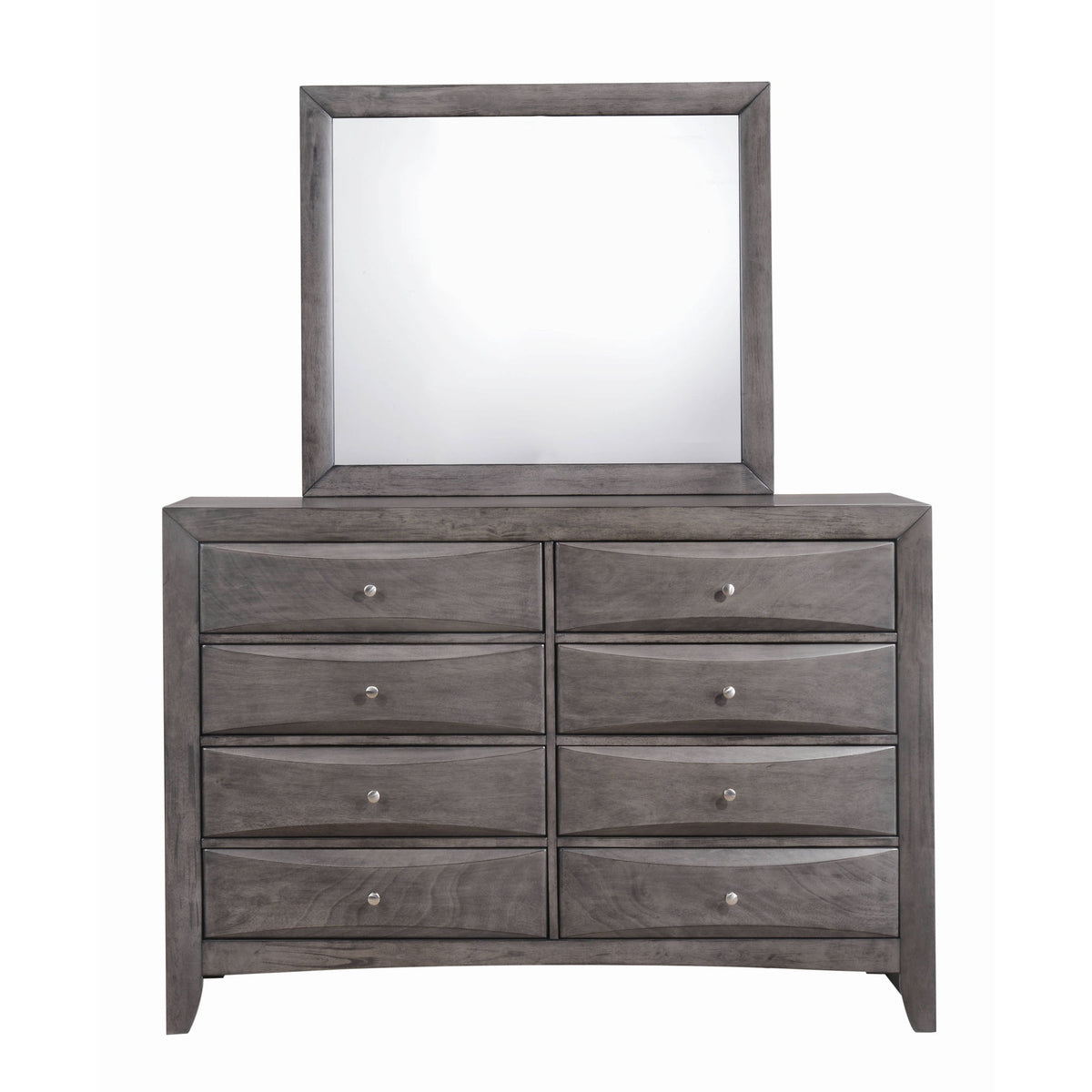 Emily Bedroom Dresser in Dark Gray by Elements International, view 10