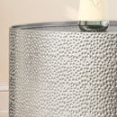 Braeburn - Handcrafted Round Coffee Table Hammered Surface