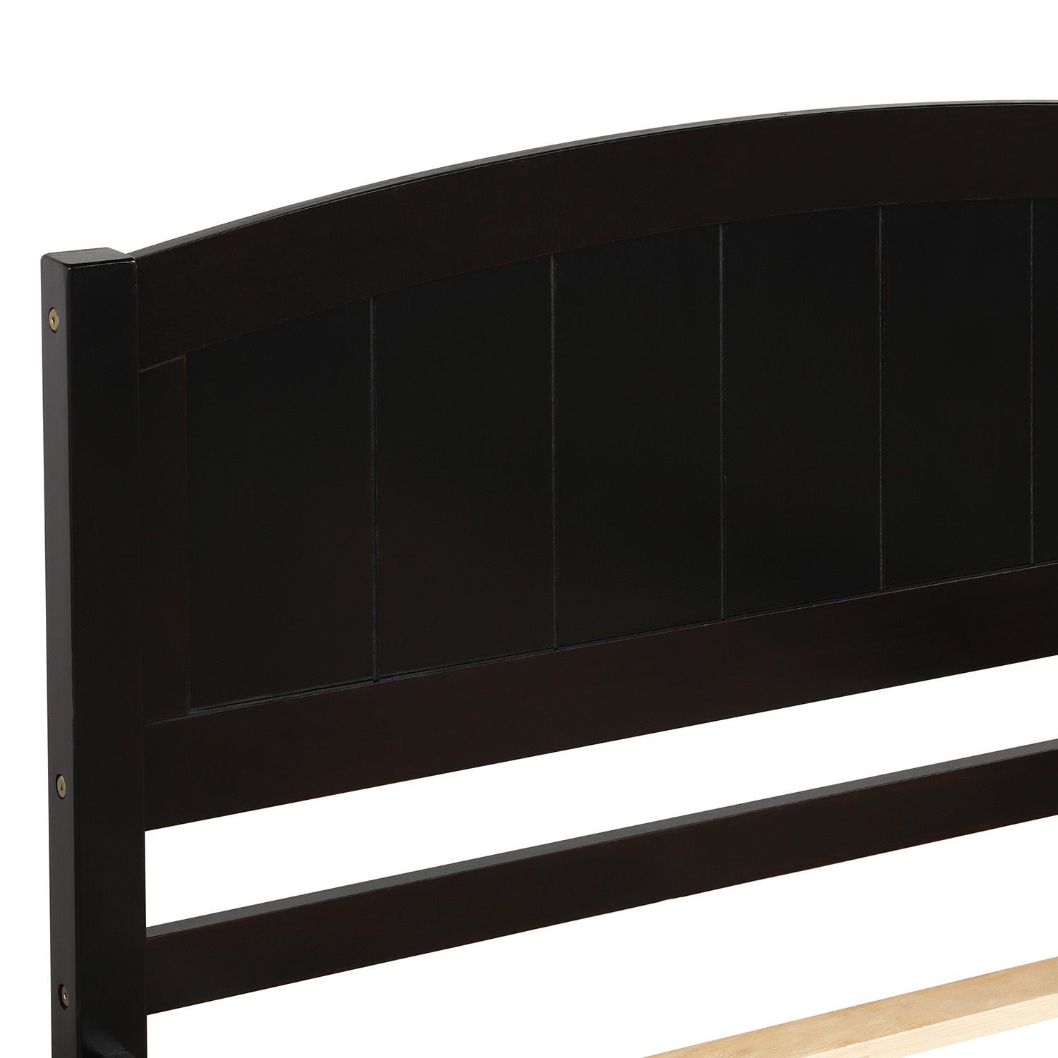 Twin size Platform Bed with Trundle, Espresso - Atlantic Fine Furniture Melbourne FL