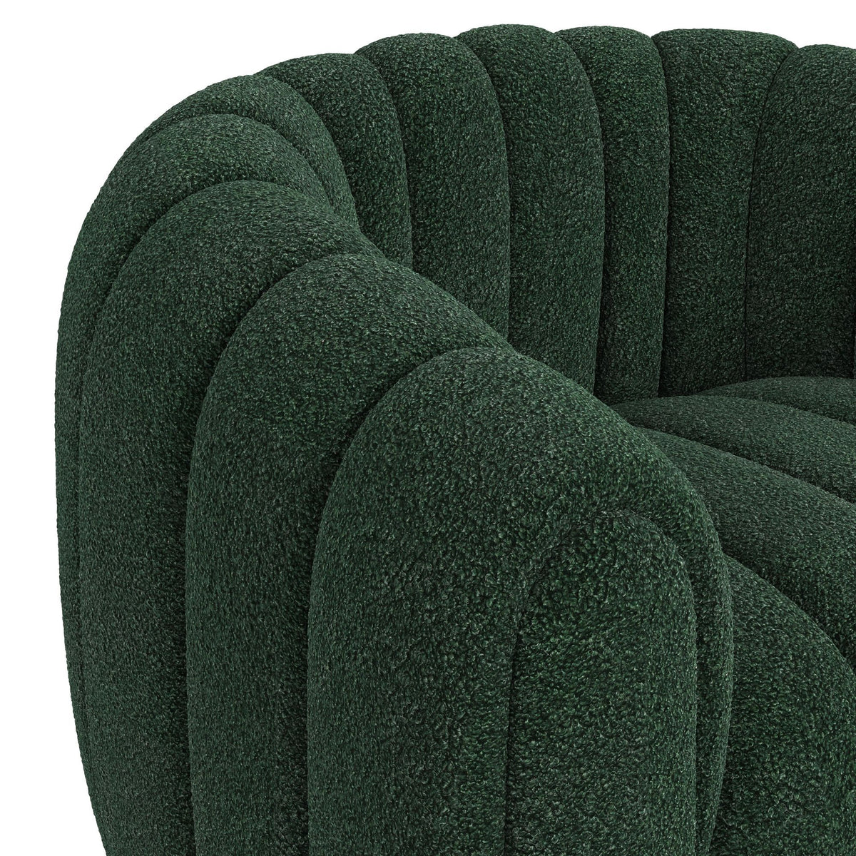 Flamingo Swivel Chair in Dark Green by Elements International, view 11