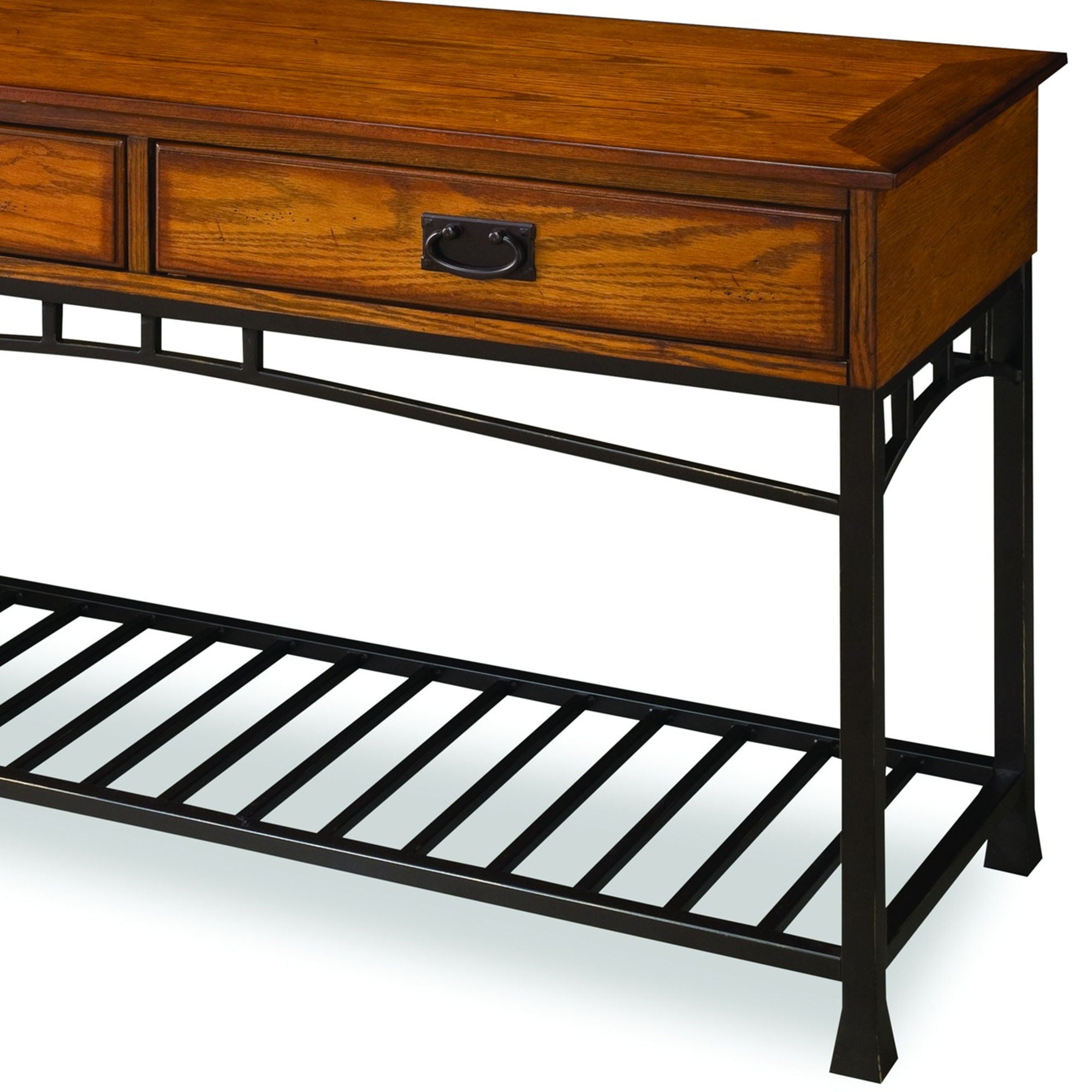 Modern - Craftsman Console Table - Light Brown