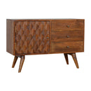 Solid Wood Carved Sideboard