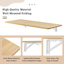 Folding Table Wall Mounted Folding Table For Small Spaces, Fold Down Desk, Workbench