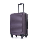 20" Carry On Luggage Lightweight Suitcase, Spinner Wheels