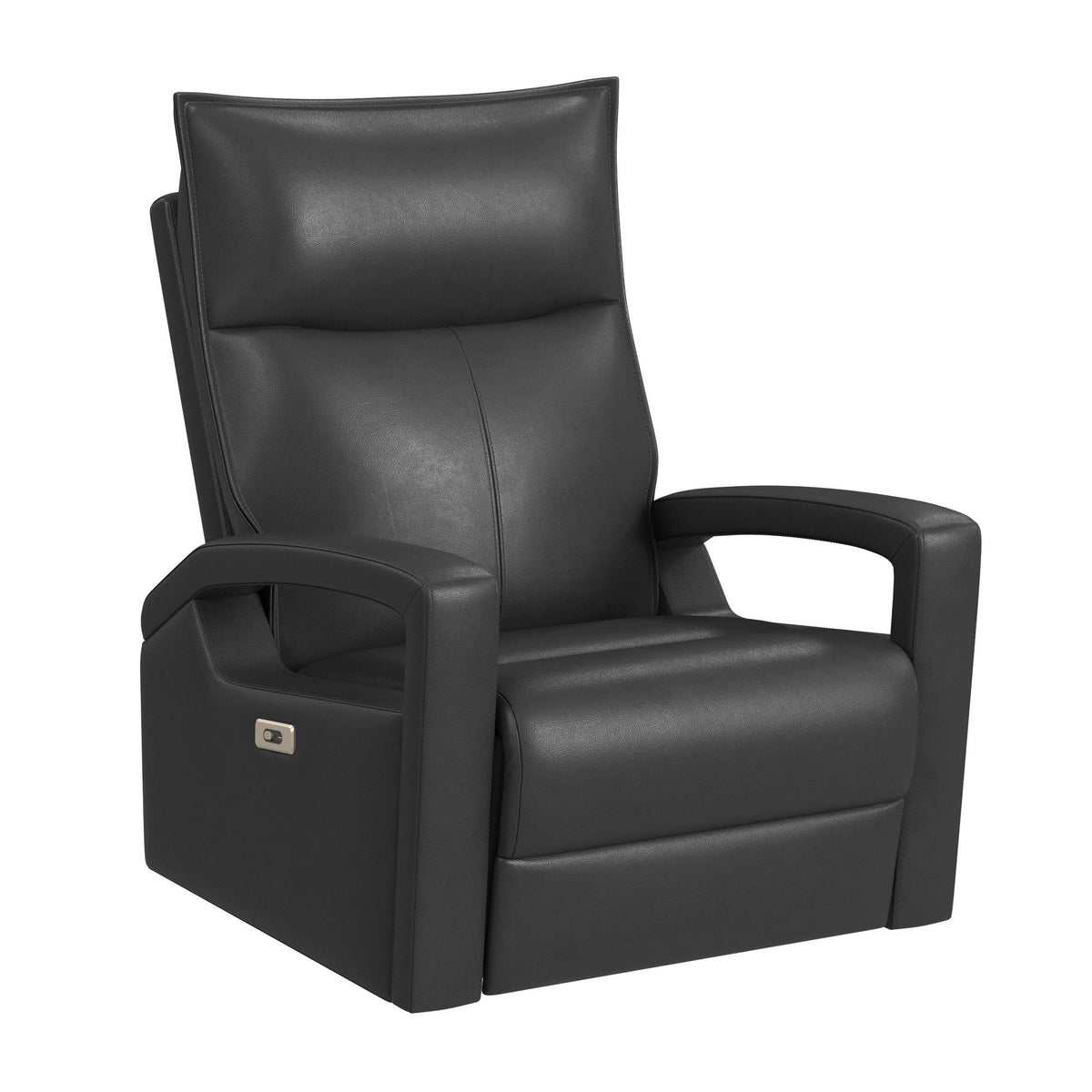 Eco P1 Recliner With Glider And Swivel in Beige by Elements International, view 2