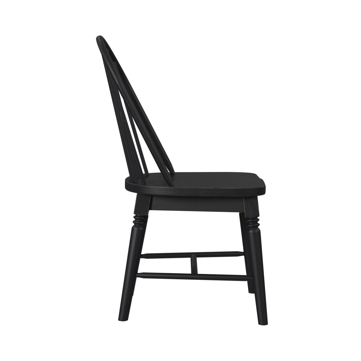 Heritage Standard Height Dining Set in Black by Elements International, view 31