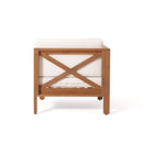 Brava - X Back Corner Chair