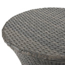 Thrive - Hourglass Rattan Table With No Glass Top