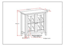 Warm Shaker - Handcrafted Low Storage Cabinet